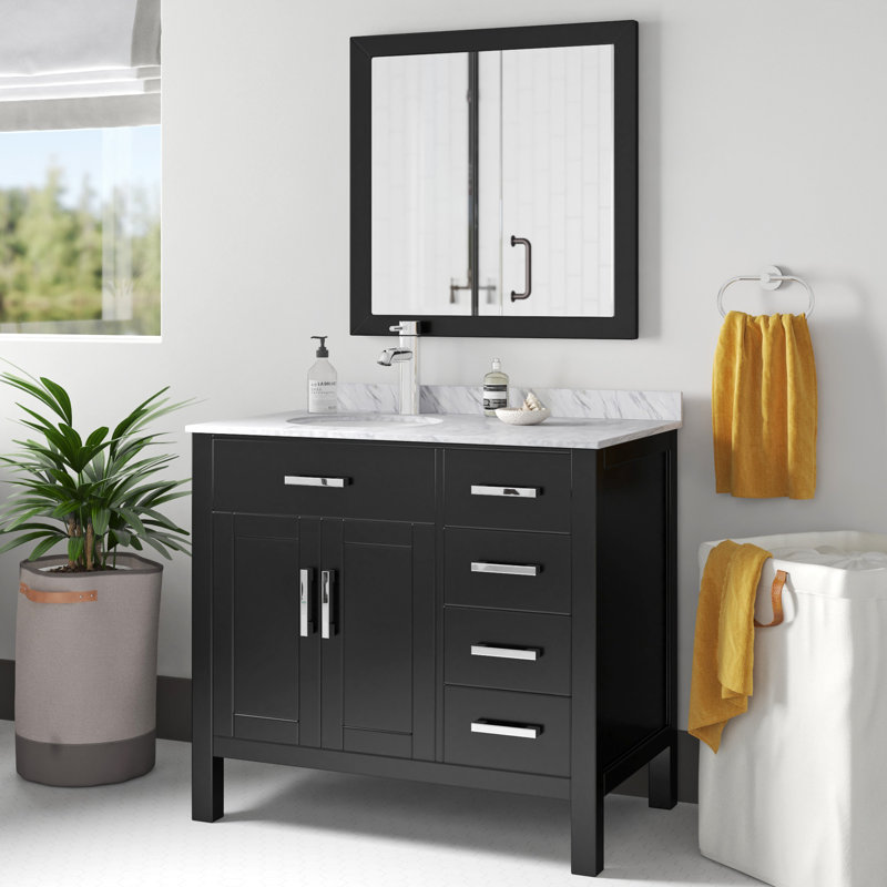 Ensemble de meuble-lavabo simple 36 "avec miroir