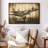 Rustic Military Jet Canvas Print-205168771