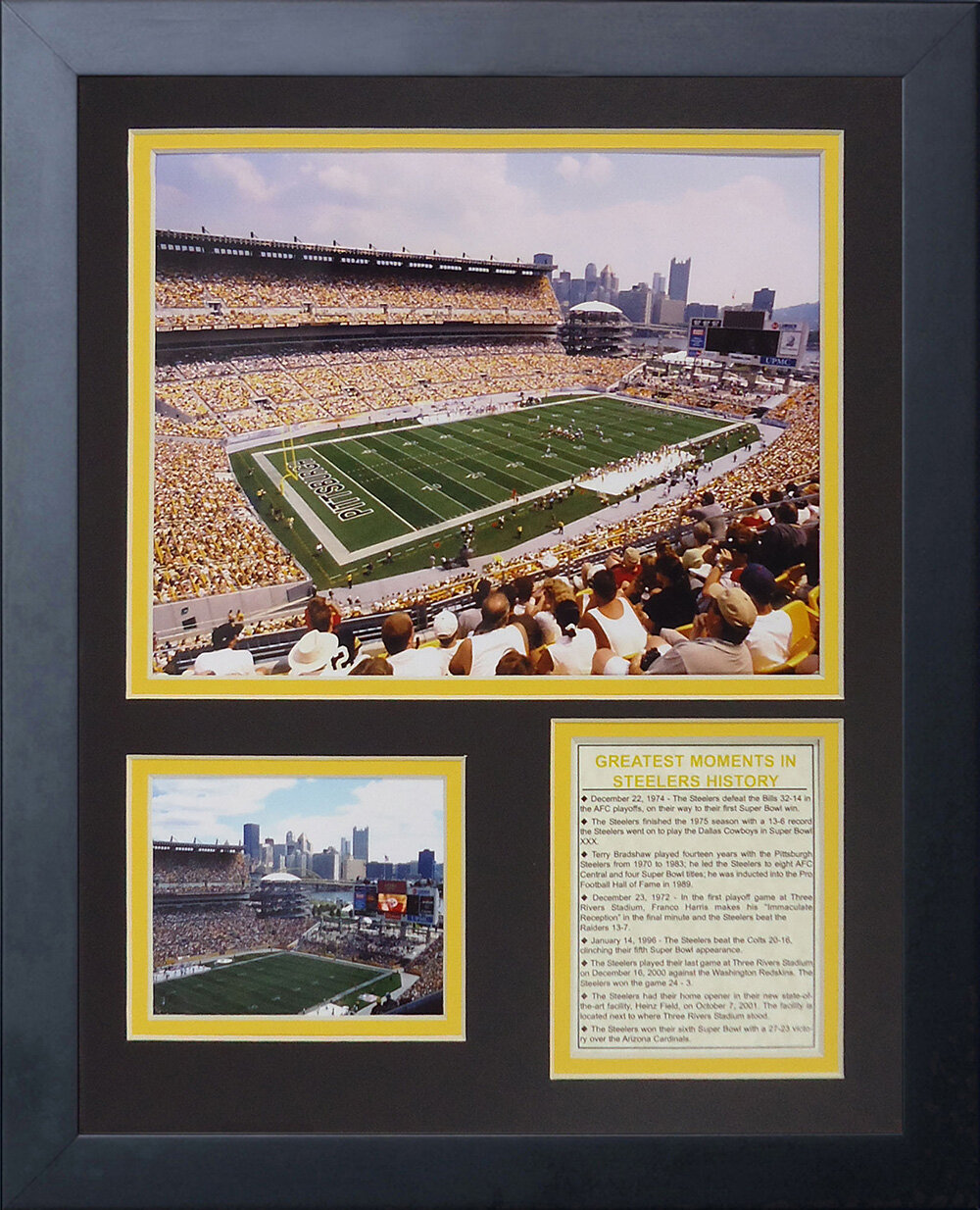 Pittsburgh Sports Teams In Front of Skyline Poster, Pittsburgh Steelers,  Pittsburgh Pirates, Pittsburgh Penguins Art