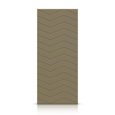 Porte standard à panneaux en bois