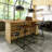Counter Stool with Metal Frame-35272994-48291334