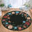 Floarl Machine Washable Rug with Rubber Backing for Living Room Modern Non-Slip Dining Room Rug Easy-Cleaning Floor Carpet for Bedroom Dorm Playroom-699457565