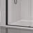 44-48*72 INCH Frame Double Sliding Soft-Close Shower Doors, Bathroom Sliding Shower Door,  (6Mm) Thick SGCC Tempered Glass Door For Bathroom Door ,Matte Black-123210508
