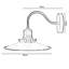 Hedrick Armed Sconce-428341648