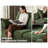 2-in-1 Pull-out Full Side Rv Sleeper Sofa Bed Convertible Chenille Sofa With 20w Fast Charging Led Light Memory Foam Couch Layered Cushion Trim-1264533459