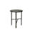 Jedadiah Aluminum End Table, Deep Gray