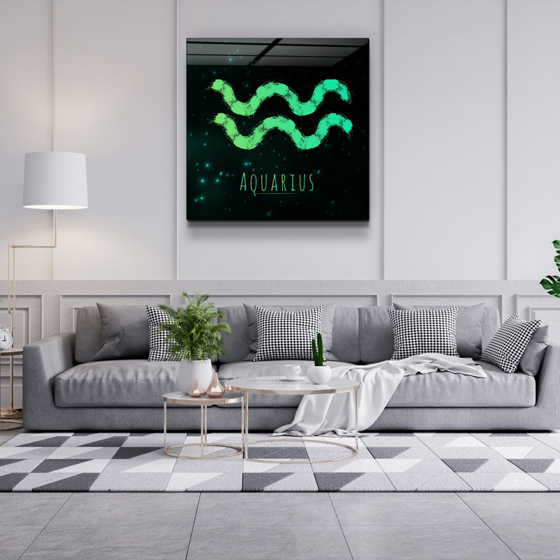 Elegant Decorative Tempered Glass Painting, 40 x 40 Inches | 100% Tempered Glass, Thickness: 0.16 Inches | UV Printing for Vibrant Colors & Durability | Perfect for Home Decor & Art Enthusiasts