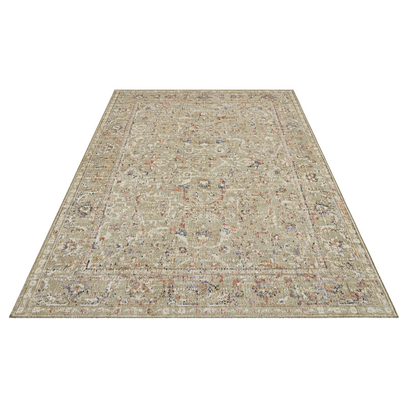 Sues Cream Indoor/Outdoor Rug, Rectangle 115 x 170 cm