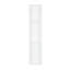 Niche de douche rectangulaire 36 po x 9 po en acier inoxydable de calibre 18 blanc crème