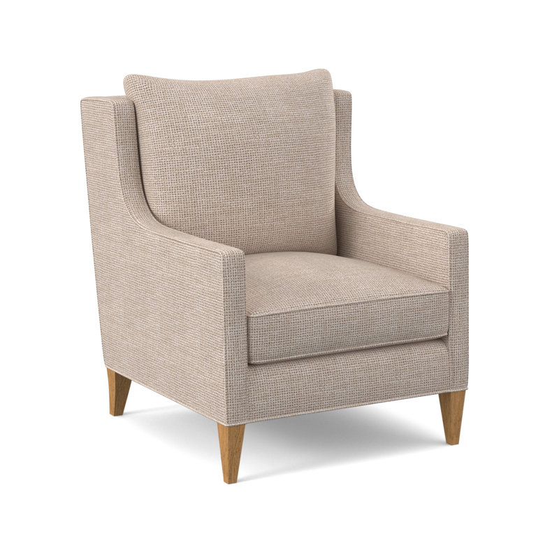 Callum Upholstered Armchair, Amber, Venice Linen
