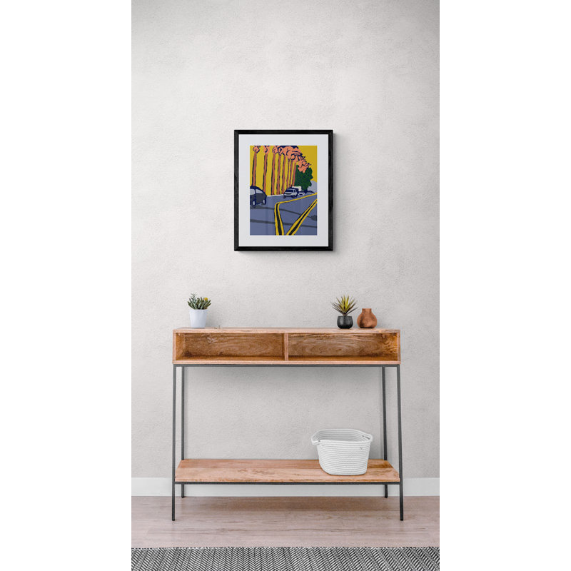 Sunset Palms Print by Deborah Blum, 21.25" H x 17.25" W x 0.875" D
