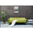 Premium Velvet Sofa Bed With Golden Metal Legs, Ideal For Compact Living Spaces And Comfortable Seating