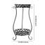 Berwick 2 Tier Round Tall Vintage Metal Plant Stand-250498885