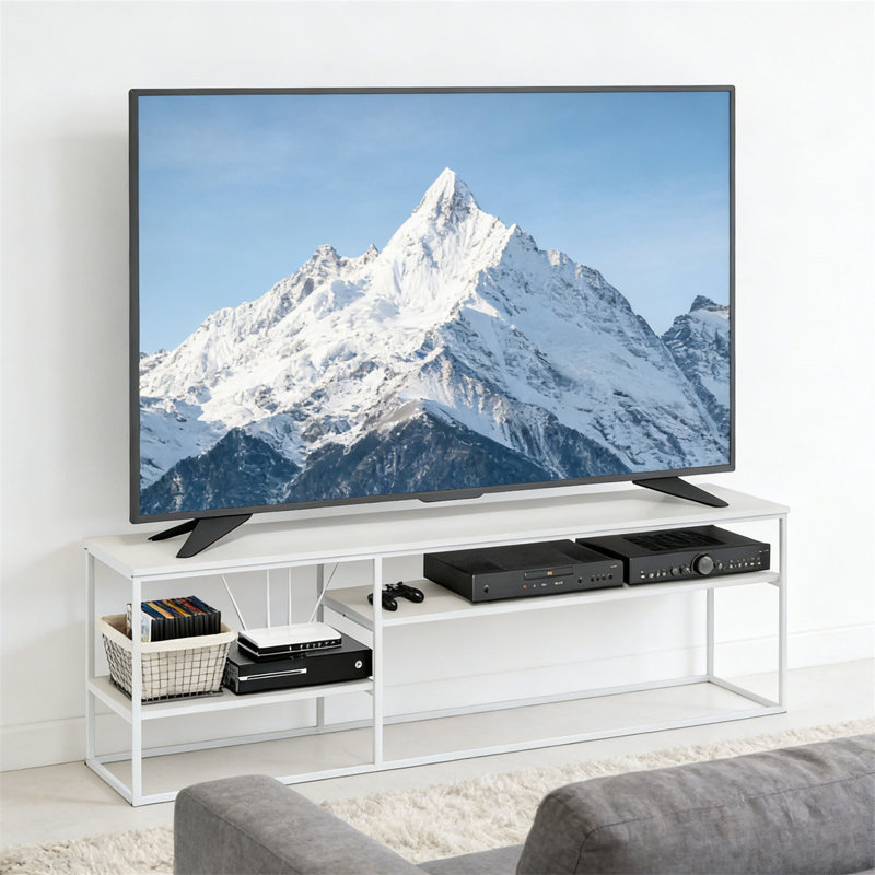 Meuble télé, console, meuble télé Modern, H 21,9 po x L 70 po x l 16 po