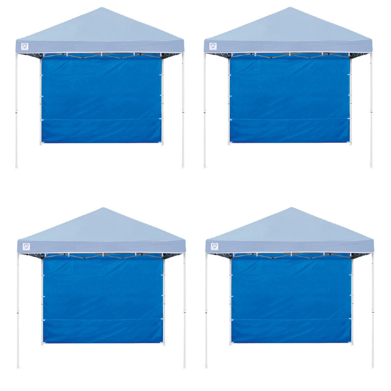 Z-Shade Blue Fabric Side Wall for Canopy