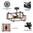 Nill 4 - Light 15" Wide Square Dimmable Semi Flush Mount for Entryway Foyer Hallway-2032735515