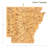 Destination Arkansas Bamboo Cutting & Serving Board