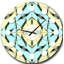 Ornement tendance noir et blanc - horloge murale moderne Mid-Century-40748031