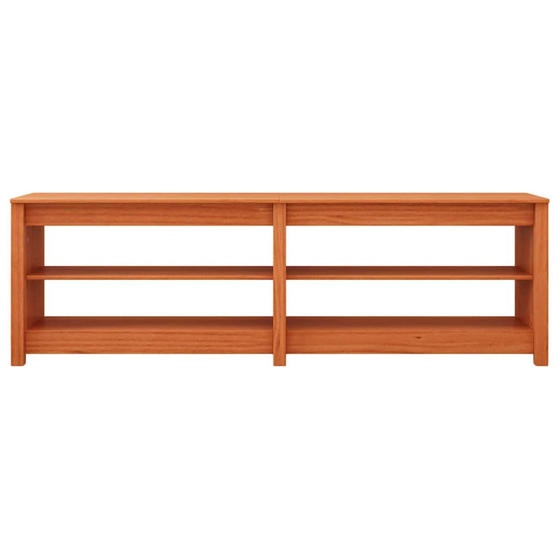 12 Pair Solid Wood Shoe Storage Bench