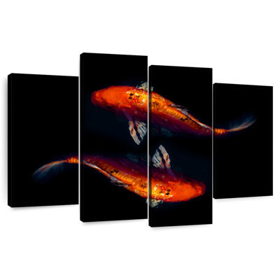 Koi brulé orange tacheté