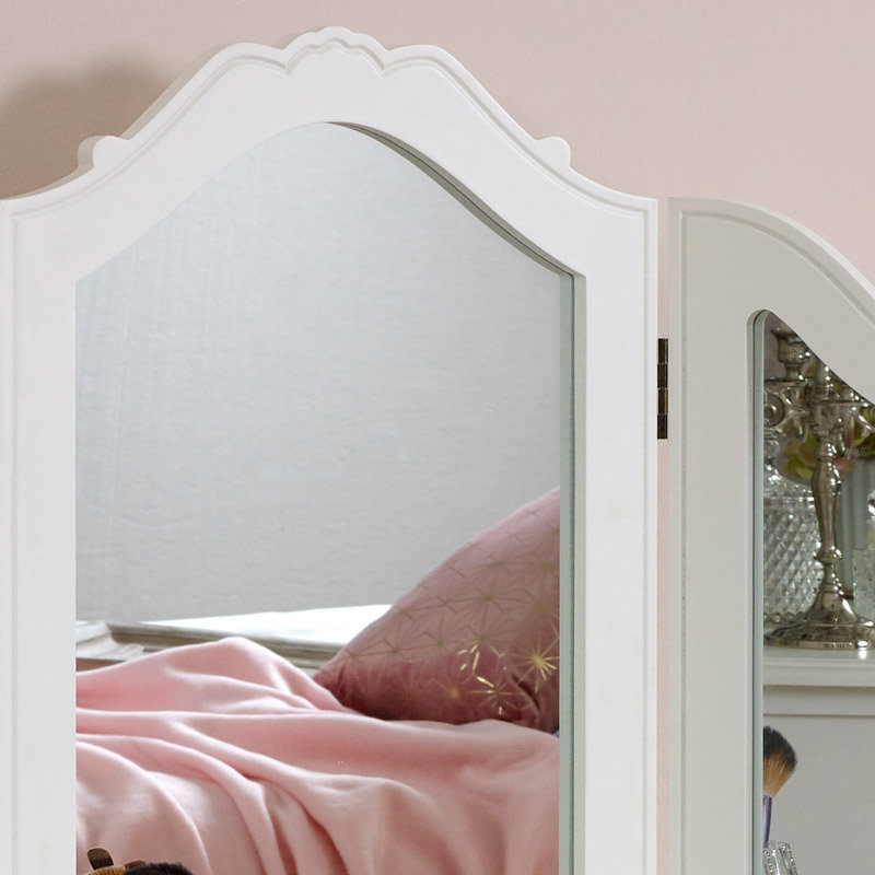 Corral Wood Wall Mirror
