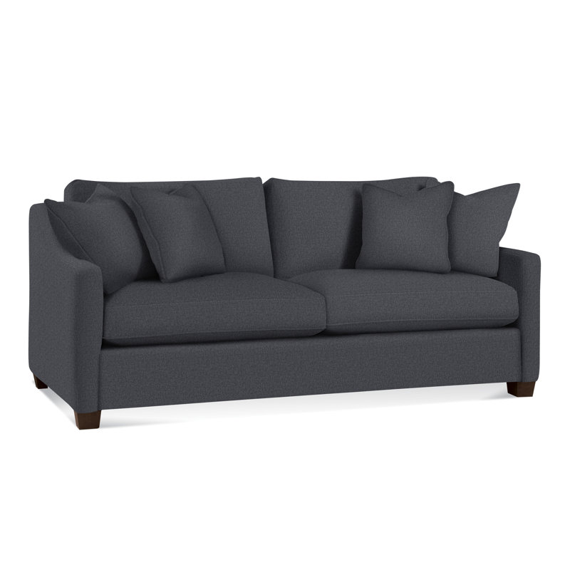 Oliver Sofa, Brown Geometric, 0456-33, Java