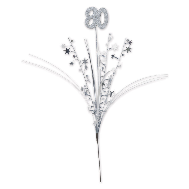 Étoile métallique scintillante «80»