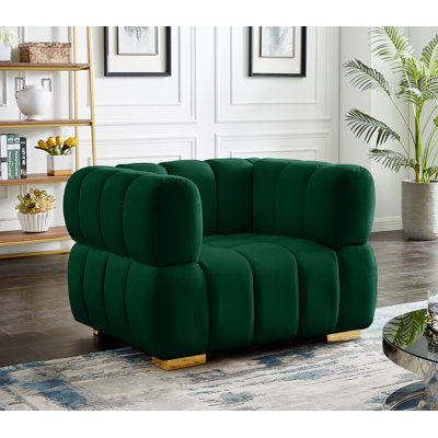 Carlan Velvet Armchair
