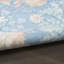 Tapis d'intérieur multicolore bleu 7 pi 6 po x 9 pi 10 po Nourison Botanical Washables-716337585-717033544