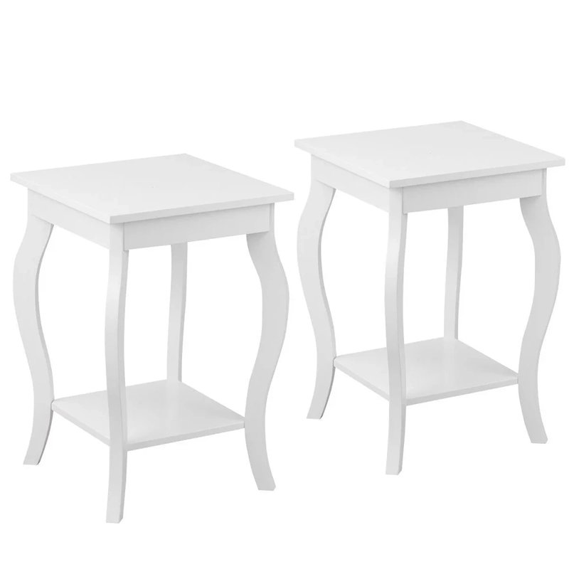 Table de bout Noyale, Blanc