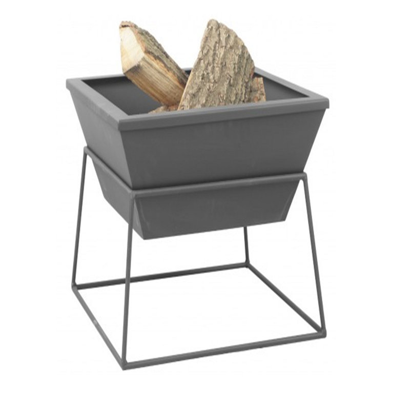 Osirus Steel Wood Burning Smokeless Fire Pit, Grey