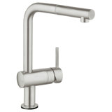Minta® Pull Out Touch Single Handle Kitchen Faucet