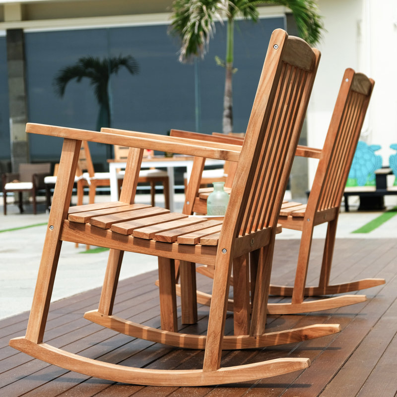 Loon Peak Coleman Rocking Chair - Thumbnail 3