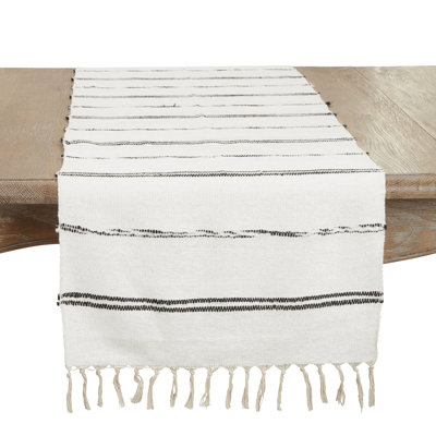 Khione Runner Striped Cotton Table Runner