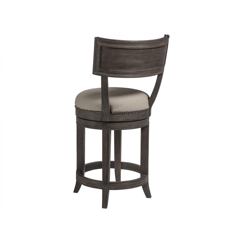 Cohesion Swivel Upholstered Stool, Counter Stool (24” Seat Height)