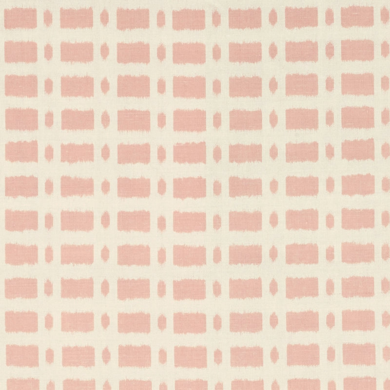 Schumacher x Veere Grenney Townline Road Fabric, Pink