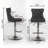 Swivel Velvet Barstools Adjusatble Seat Height from 25-33 Inch-999463034