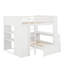 Lit mezzanine double avec lit autonome, armoire, bureau et tablettes-1948717117