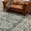 Tapis bleu / gris Karamar-61240847