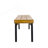 Set Of 2 Rectangular Bench, Outdoor Bench