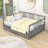 Full Size Wood Daybed with Dual Drawers and Slats-1111741287