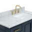 Ensemble de meuble-lavabo simple 43 po avec plateau Abita-93359395