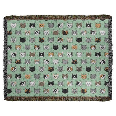 Katelyn Elizabeth Hand Woven Throw Blanket