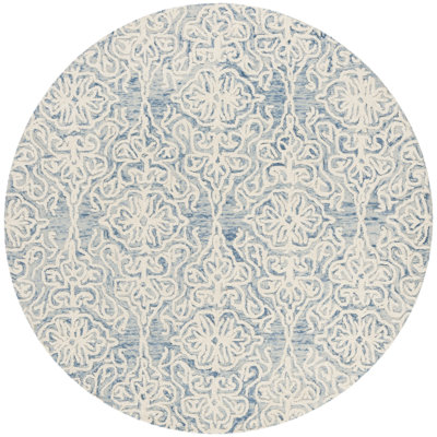 Davyan Hand Tufted Wool Ikat Rug