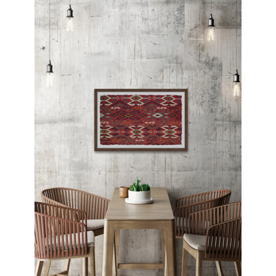 " Red Tribal Pattern "