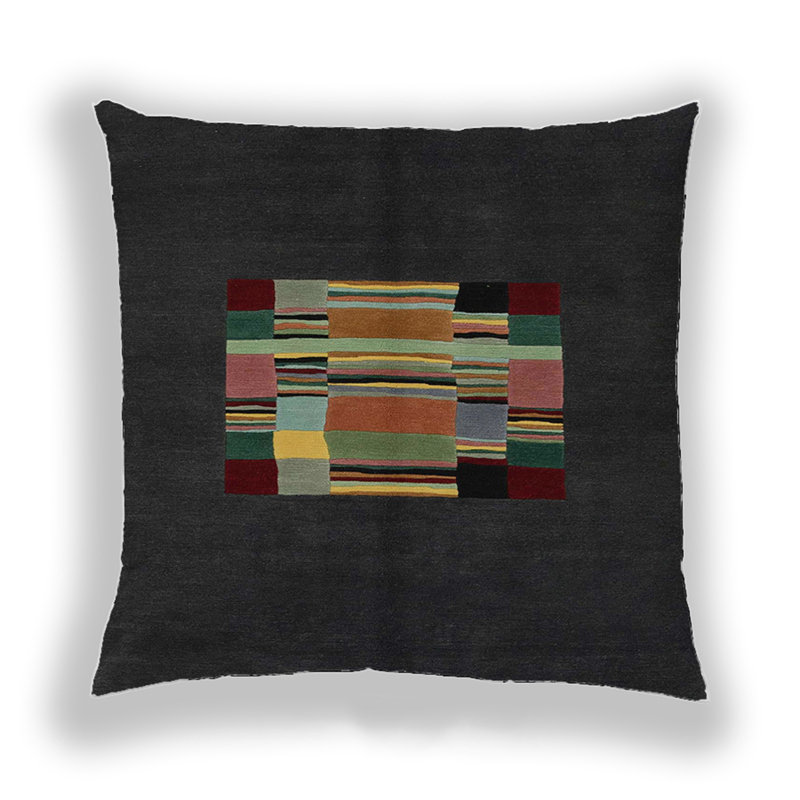 Coussin Abstract 1872, Microsuède