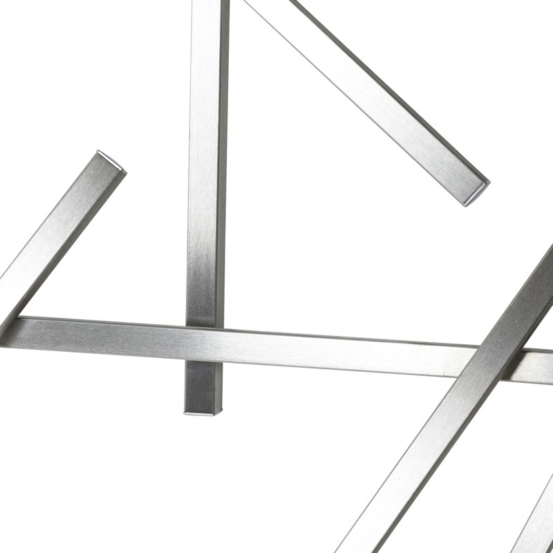 Metal Wall Wall Mounted Coat Rack, Steel