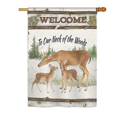 Drapeau de maison 40 po x 28 po Beldon