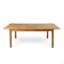 Extendable Solid Wood Outdoor Dining Table