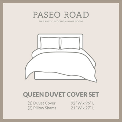 Ensemble de housse de couette Tasha Polizzi for Paseo Road Western Bedding